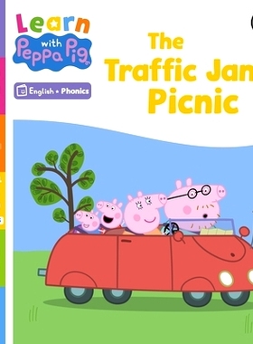 预订 Learn with Peppa Phonics Level 3 Book 5 - The Traffic Jam Picnic (Phonics Reader): 9780241576267