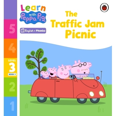预订 Learn with Peppa Phonics Level 3 Book 5 - The Traffic Jam Picnic (Phonics Reader): 9780241576267