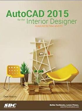 【预售】AutoCAD 2015 for the Interior Designer