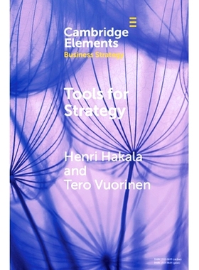 预订 Tools for Strategy: A Starter Kit for Academics and Practitioners 工具的策略: 9781108793193