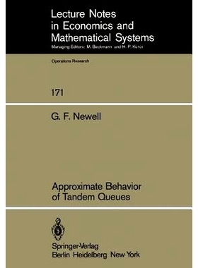 预订 Approximate Behavior of Tandem Queues: 9783540095521