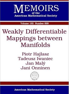 【预售】Weakly Differentiable Mappings between Manifolds