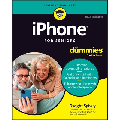 预订 Iphone For Seniors For Dummies, 2026 Edition: 9781394373925