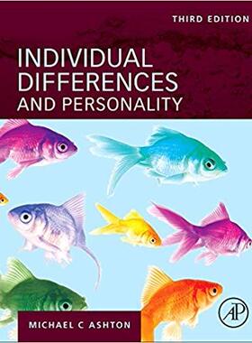 【预售】Individual Differences and Personality