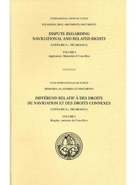 预订 Pleadings, Oral Arguments, Documents: Dispute Regarding Navigational and Related Rights (Costa Rica V. Nicaragua)