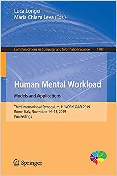【预售】Human Mental Workload: Models and Applications