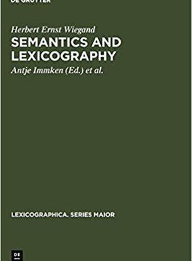 【预订】Semantics and Lexicography 9783484309975