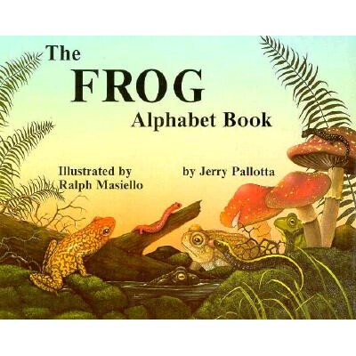 预订 青蛙字母书 海洋湖泊 地球科学 英文 Jerry Pallotta'S Alphabet Bks 杰瑞&middot;帕洛塔字母书 The Frog Alphabet Book:978088106