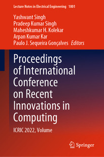 Computing Proceedings Innovations Recent Conference International 预订