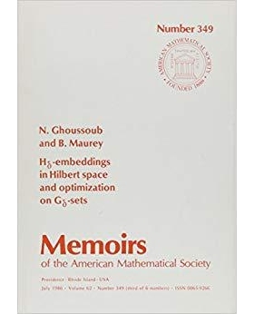 预订 H Delta-embeddings in Hilbert Space and Optimization on G Delta-sets: 9780821823507