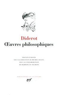 【预订】七星文库 狄德罗哲学著作 Oeuvres philosophiques Denis Diderot