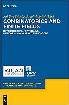 【预售】Combinatorics and Finite Fields