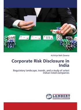 预订 Corporate Risk Disclosure in India 印度的企业风险披露: 9786202815321