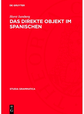 预订 Das direkte Objekt im Spanischen: 9783112756461