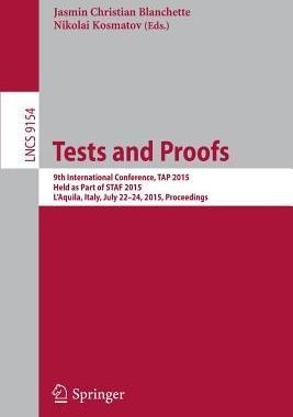 预订 Tests and Proofs