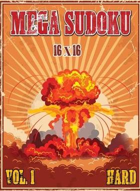 [预订]Mega Sudoku 16x16: Hard Puzzles Volume 1, Sudoku Puzzle Books for Advance Solvers, Fun and Challengi 9786069607336
