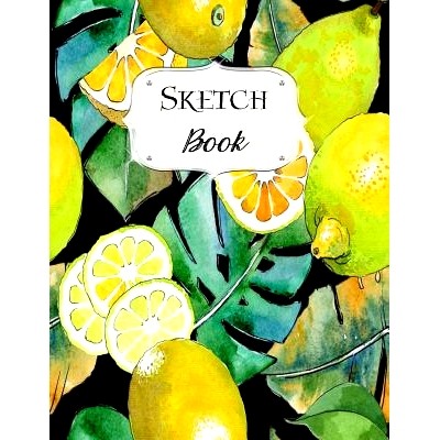 预订 Sketch Book: Lemon Sketchbook Scetchpad for Drawing or Doodling Notebook Pad for Creative Artists #5: 9781073481958