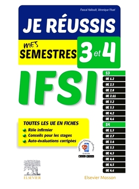 预订 Je réussis mes semestres 3 et 4 - IFSI 我成功完成了第三学期和第四学期 - IFSI: 9782294771309
