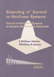 预订 Extending H-infinity Control to Nonlinear Systems