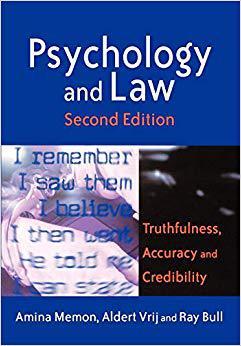 【预售】Psychology and Law - Truthfulness, Accuracy & Credibility 2E
