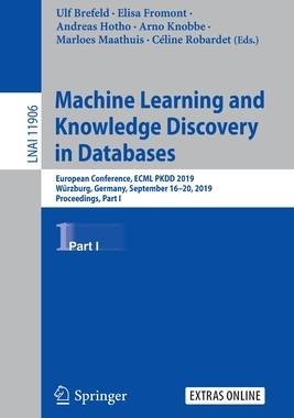 【预订】Machine Learning and Knowledge Discovery in Databases