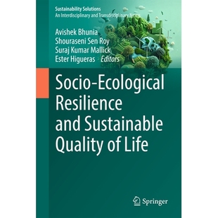 Quality 9783032010193 Ecological 社会生态复原力与可持续生活质量 Life Sustainable and Resilience Socio 预订