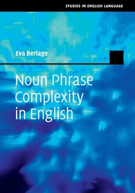 【预订】Noun Phrase Complexity in English