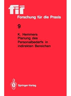 预订 Planung des Personalbedarfs in indirekten Bereichen: 9783540167020