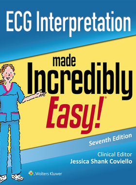 【预订】ECG Interpretation Made Incredibly Easy