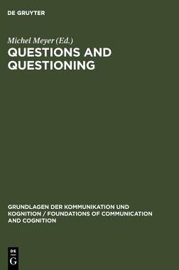 【预订】Questions and Questioning 9783110106800