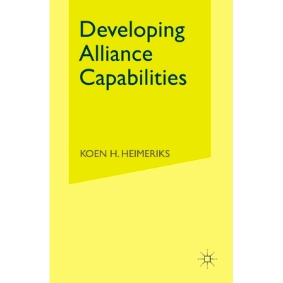 预订 Developing Alliance Capabilities: 9781349299911