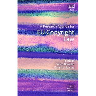 预订 A Research Agenda for EU Copyright Law 欧盟版权法研究议程: 9781803927312