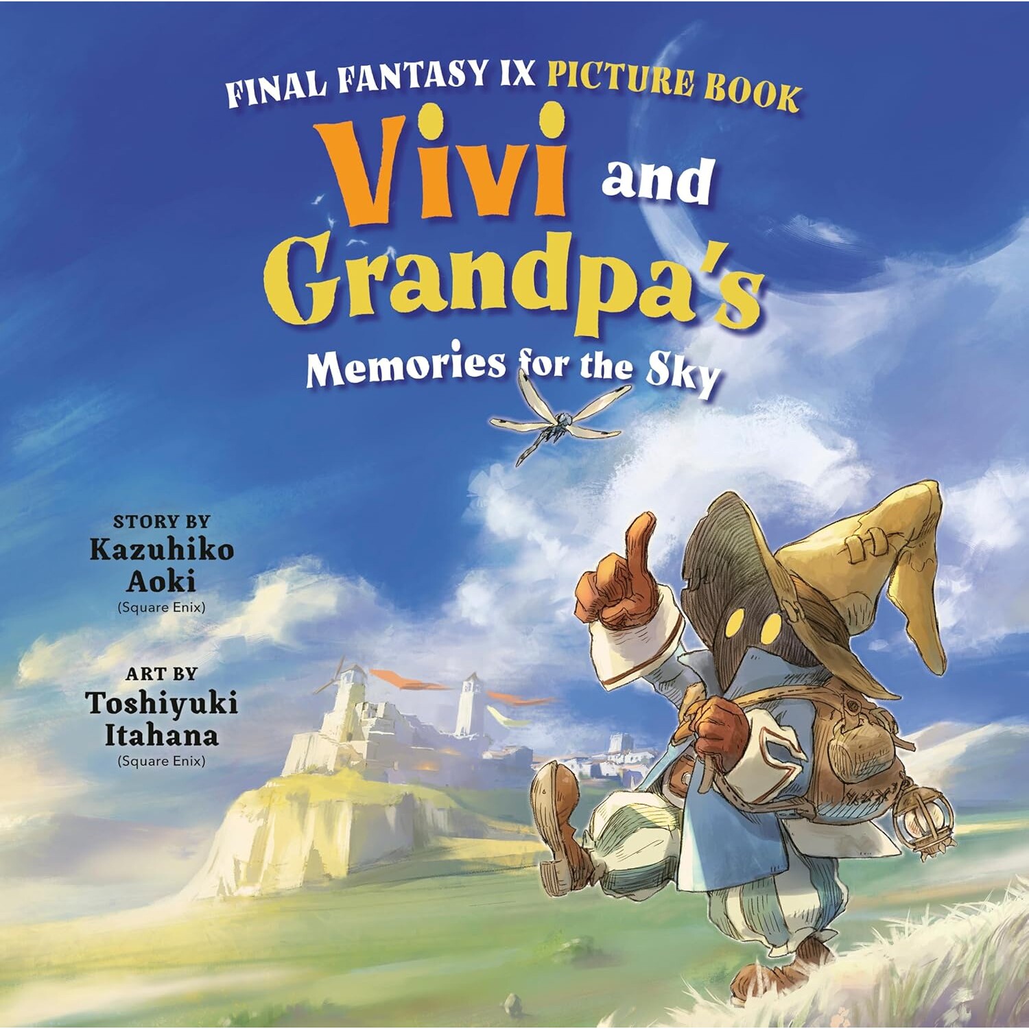 预售 最终幻想9绘本 薇薇与爷爷的天空回忆 英文原版 Final Fantasy IX Picture Book Vivi and Grandpa's Memories for the Sky