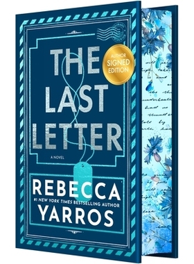 预售 最后一封信 Rebecca Yarros签名版 四旋翼作者 精装刷边收藏 英文原版 The Last Letter (Signed)