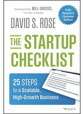 预订 The Startup Checklist: 25 Steps to a Scalable, High-Growth Business, 2nd Edition 创业清单：打造可扩展、高增长企业的