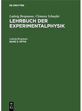 预订 Optik: 9783110043662