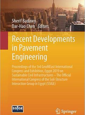 【预售】Recent Developments in Pavement Engineering