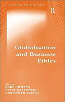 【预售】Globalisation and Business Ethics