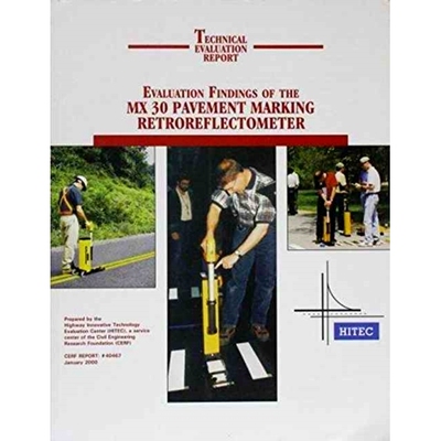 预订 Evaluation Findings of the MX 30 Pavement Marking Retroreflectometer: 9780784404676