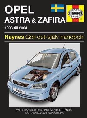 [预订]Opel Astra and Zafira (1998 - 2004) Haynes Repair Manual (svenske utgava) 9780857339478