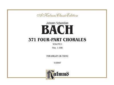 【预订】371 Four-Part Chorales, Vol 1: Nos. 199-371 (for Organ or Piano), Comb Bound Book