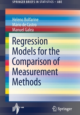 【预订】Regression Models for the Comparison of Measurement Methods