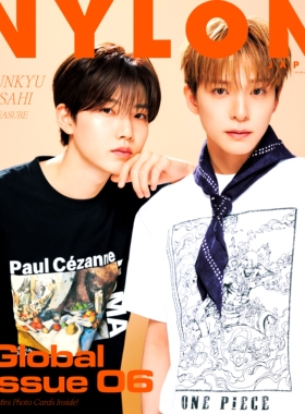 现货 日文原版 NYLON JAPAN GLOBAL ISSUE 06 封面 TREASURE JUNKYU 金俊奎 & ASAHI 滨田朝光
