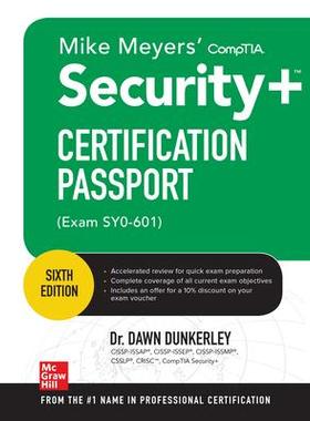 [预订]Mike Meyers’ Comptia Security+ Certification Passport, Sixth Edition (Exam Sy0-601) 9781260467956