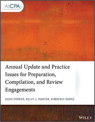 【预售】Annual Update And Practice Issues For Preparation, Compilation, And Review Engagements