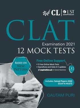 [预订]Clat 2021: 12 Mock Tests 9789390187799