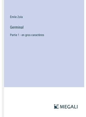 预订 Germinal: Partie 1 - en gros caractères: 9783387044867