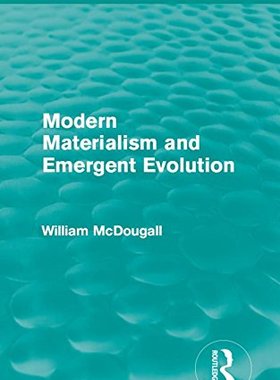 【预订】Modern Materialism and Emergent Evolution