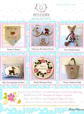 预订 Bustle & Sew Magazine October 2014: Issue 45: 9781500989408