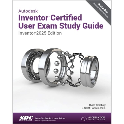 预订 Autodesk Inventor Certified User Exam Study Guide Inventor 2025 Edition Autodesk Inventor 认证用户考试学习指南：发